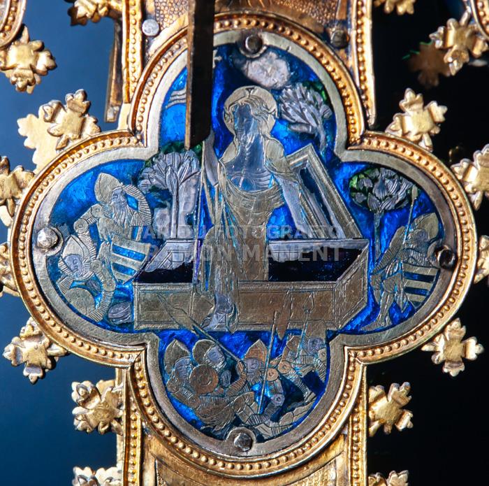 CREU DELS ESMALTS DETALL ESMALT 
MUSEU SALES CAPITOLARS CATEDRAL DE GIRONA