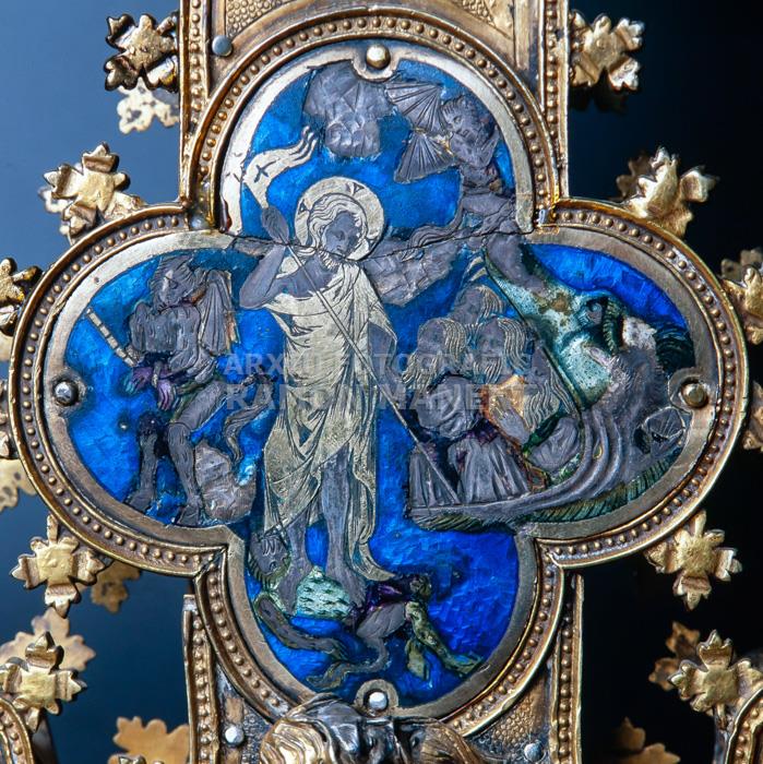 CREU DELS ESMALTS DETALL ESMALT 
MUSEU SALES CAPITOLARS CATEDRAL DE GIRONA