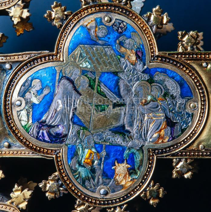 CREU DELS ESMALTS DETALL ESMALT 
MUSEU SALES CAPITOLARS CATEDRAL DE GIRONA