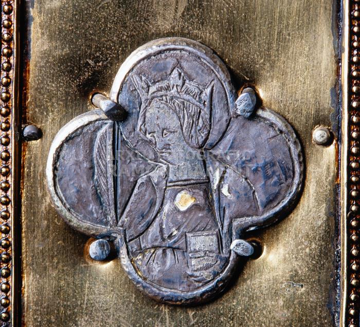 CREU DELS ESMALTS DETALL ESMALT 
MUSEU SALES CAPITOLARS CATEDRAL DE GIRONA