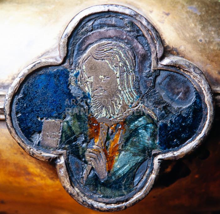 CREU DELS ESMALTS DETALL ESMALT 
MUSEU SALES CAPITOLARS CATEDRAL DE GIRONA