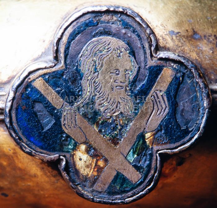 CREU DELS ESMALTS DETALL ESMALT 
MUSEU SALES CAPITOLARS CATEDRAL DE GIRONA