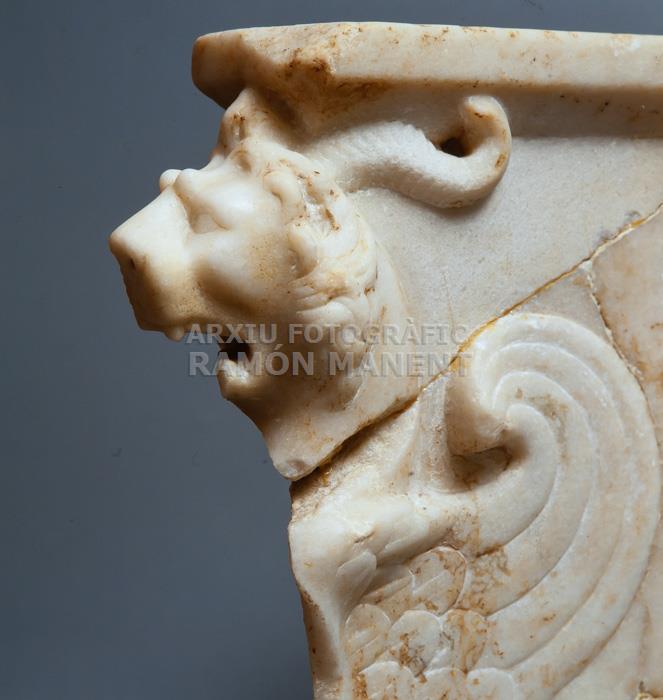 TRAPEZOFOR LLEO ALAT EMPURIES 
MUSEU D´EMPURIES