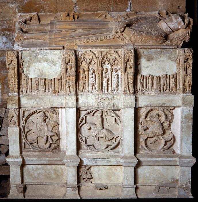 SEPULCRE DE RAMON FOLC DE CARDONA 
MONESTIR DE POBLET