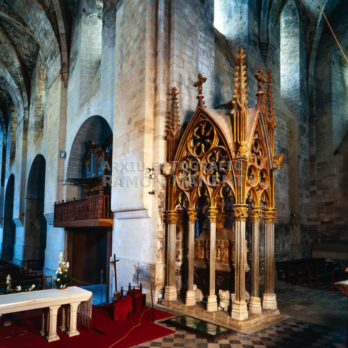 SEPULCRE PERE II SANTES CREUS EL GRAN GOTIC