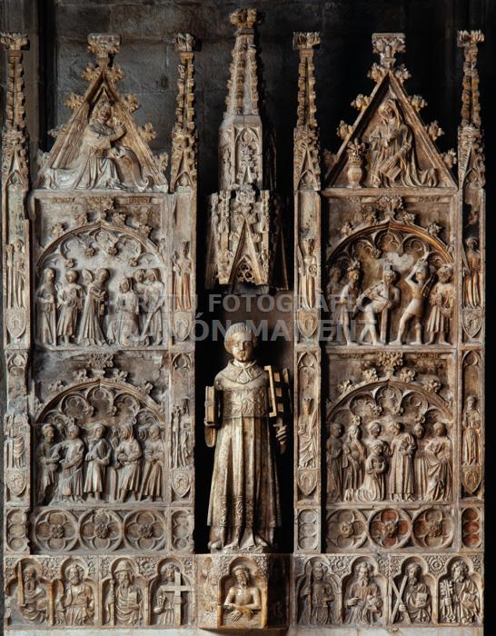 RET ST LLORENÇ JORDI DE DEU ESGLESIA PARROQUIAL DETALL