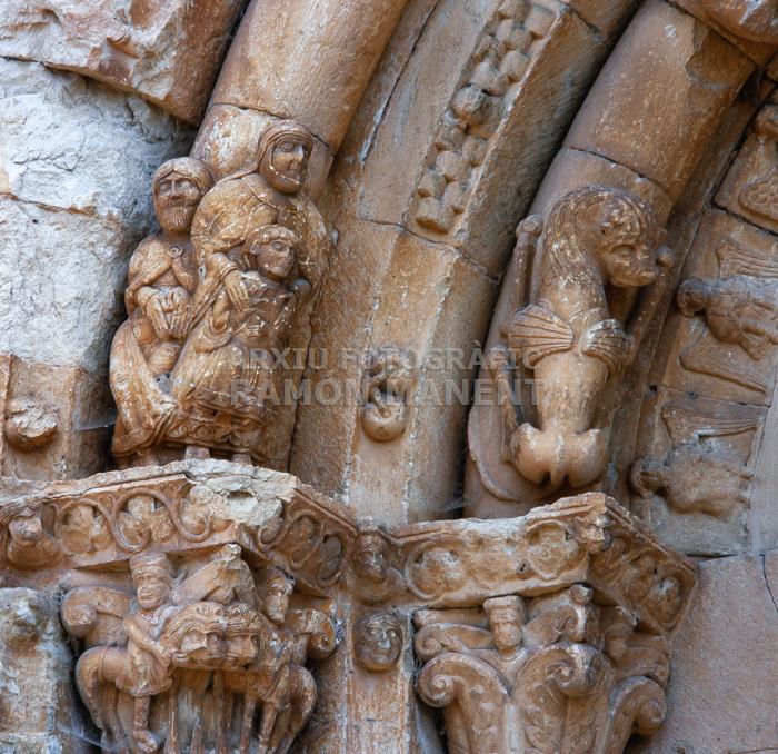 STA MARIA DE COVET S XII CAPITELLS