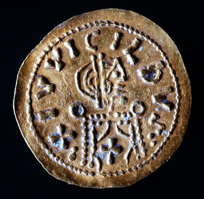 LEOUIGIL TREMISSIS DE VARCINONA 
MONEDA Nº INV :9869 
M N A C