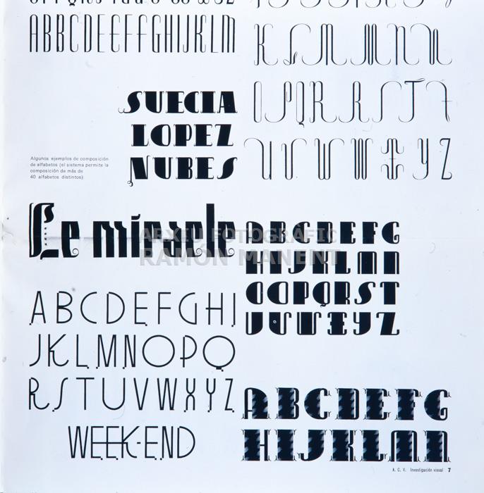 ALFABET GARCIA FONTS & COM 
C P