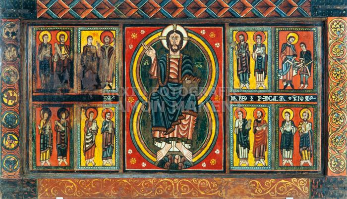 FRONTAL DE SANT MARTI D´IX S XII 
M N A C