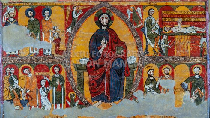 FRONTAL DE ST LLORENÇ DOSMUNTS (EL CABRERES) TALLER DE VIC 
M E V