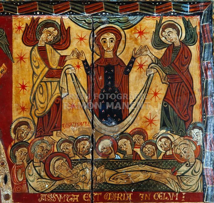 FRONTAL DE STA MARIA DEL COLL LES GUILLERIES TALLERS DE VIC 
M E V