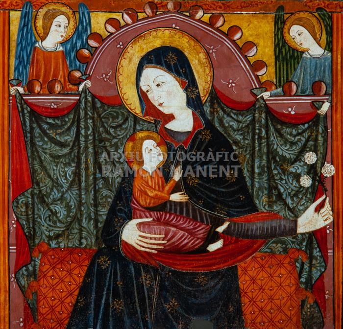 FRONTAL MARE DE DEU S XIV PROVINENT DE BELLVER DE CERDANYA 
M E V