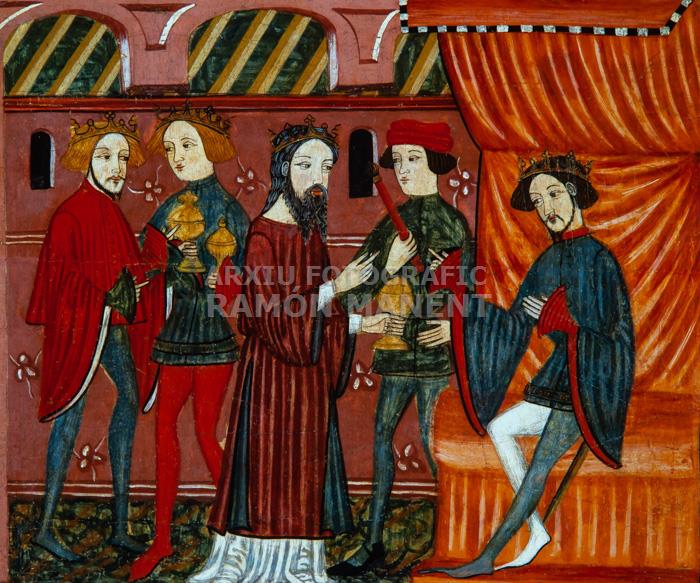 FRONTAL MARE DE DEU S XIV PROVINENT DE BELLVER DE CERDANYA 
M E V