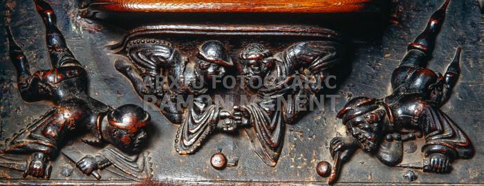 CATEDRAL DE BARCELONA COR MISERICORDIES DEL CADIRAT