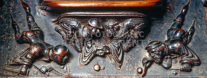 CATEDRAL DE BARCELONA COR MISERICORDIES DEL CADIRAT