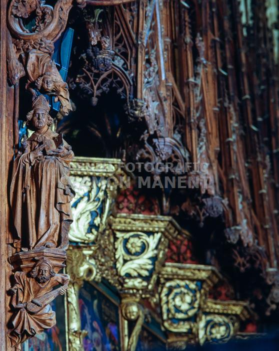 CADIRA EPISCOPAL CATEDRAL BCN DETALLS GOTIC