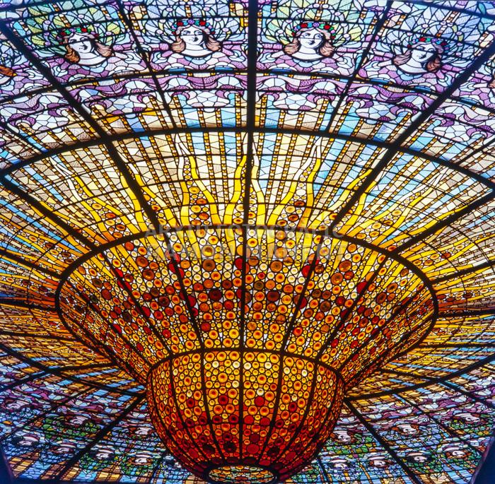 PALAU DE LA MUSICA 1908 BCN LAMPARA MODERNISME