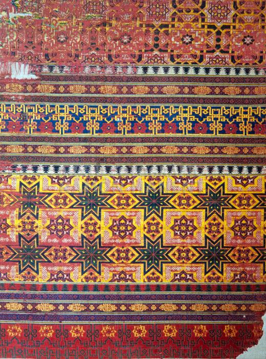 TEIXIT HISPA-ARAB GRANADA S XV 
MUSEU DE LA INDUMENTARIA