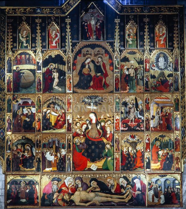 RETAULE DEL SANT ESPERIT 
PREDEL LA 
SANTA MARIA DE MANRESA 
