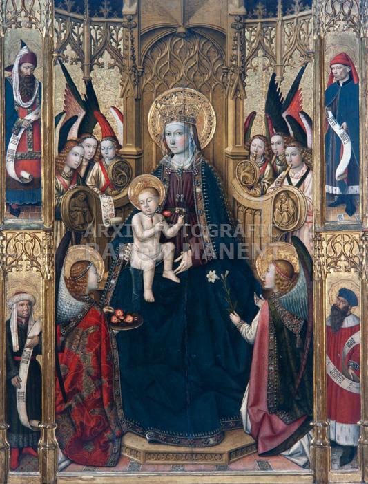 RETAULE DE VALLMOLL JAUME HUGUET 
M N A C