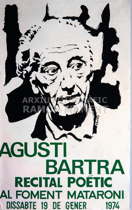 RECITAL POETIC D`AGUSTI BARTRA 
C P