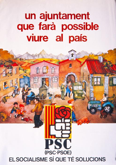 CARTELL EL MUNICIPALS PSC 1983 
C P