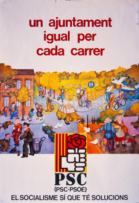 CARTELL EL MUNICIPALS PSC 1983 
C P
