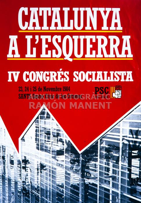 IV CONGRES SOCIALISTAPSC 84 CARTELL 
C P