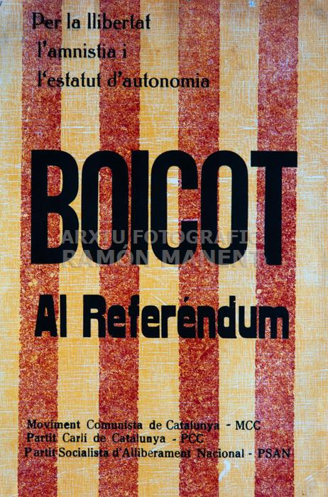 BOICOT REFERENDUM 1977 
C P