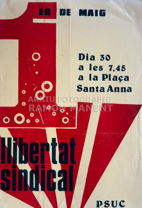 1er DE MAIG MATARO 1976 
C P