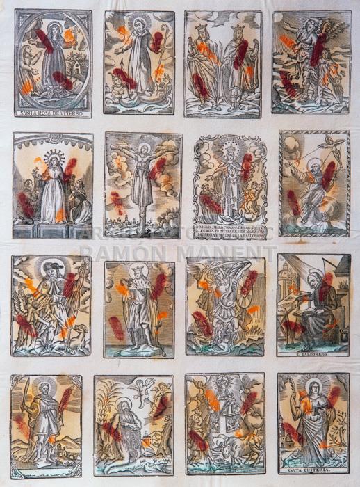 GRAVATS RELIGIOSOS 
MUSEU ARTS I TRADICIONS POPULARS