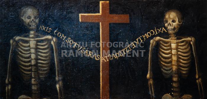 PINTURA AMB ESCRIT S XVIII 
C P