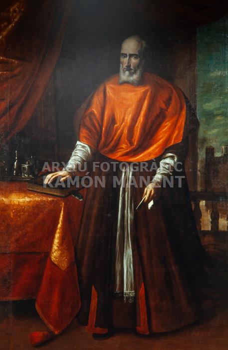 RETRAT DE JOAN DE RIBERA S XVI 
COL LEGI DEL PATRIARCA