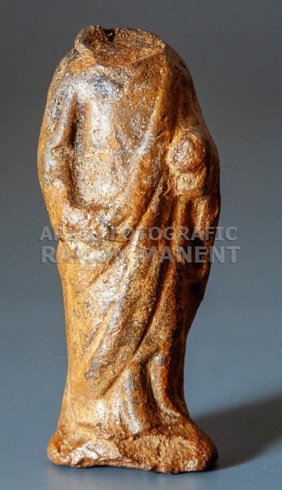 FIGURA EPOCA ROMANA MATARO TERRACUITA MUSEU DE MATARO