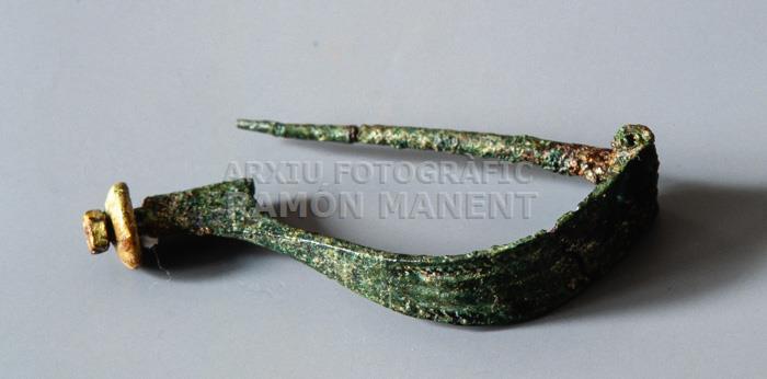 FIBULA ROMANA DE BRONZE 
MUSEU DE MATARO
