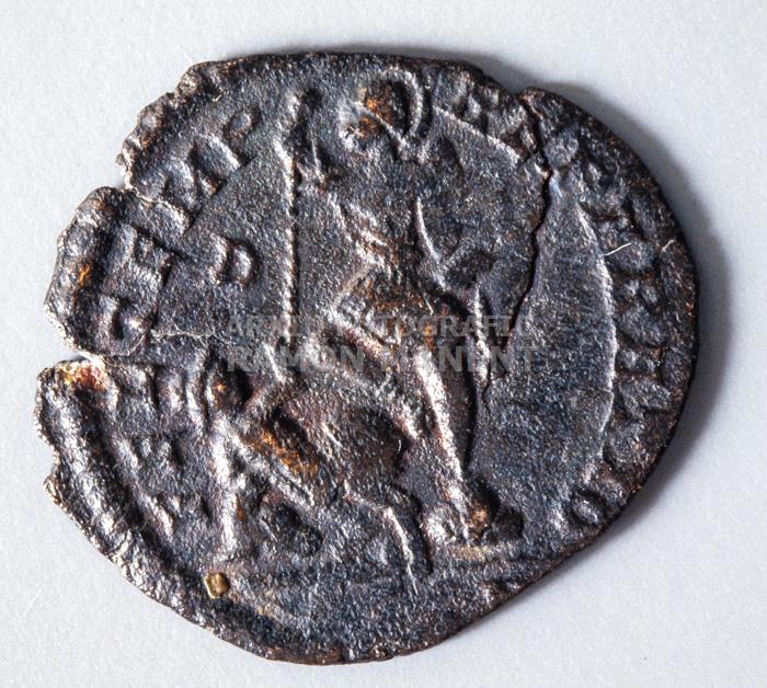 MONEDA ROMANA ILURO CONSTANT I CANSTANTINIANS ANY 335-350 
MUSEU DE MATARO