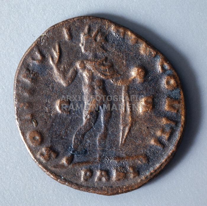 MONEDA ROMANA ILURO CONSTANT I CANSTANTINIANS ANY 335-350 
MUSEU DE MATARO