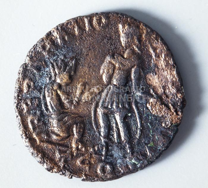 MONEDA ROMANA ILURO GRACIA 
MUSEU DE MATARO