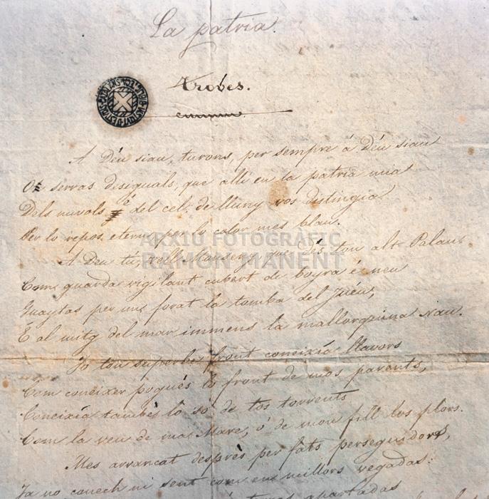 ODA A LA PATRIA B C ARIBAU 
B C