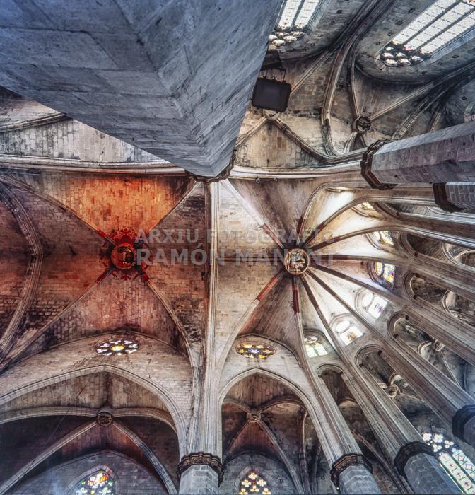 SANTA MARIA DEL MAR INT S XIV GOTIC
