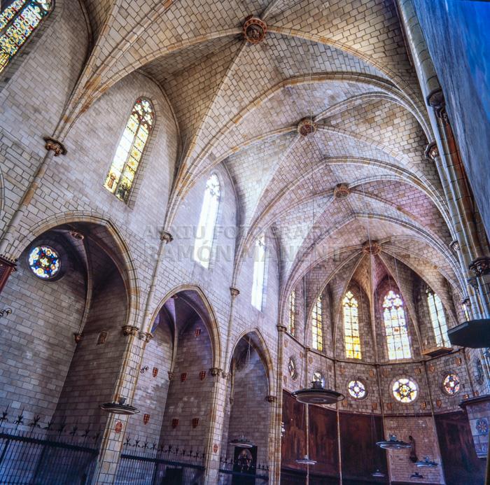 MONESTIR DE PEDRALBES INTERIOR ESGLESIA
