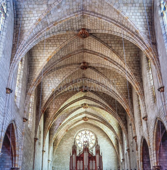 MONESTIR DE PEDRALBES INTERIOR ESGLESIA