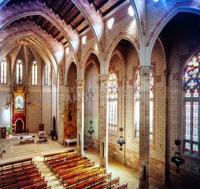 ESGLESIA DE POMPEIA BARCELONA INTERIOR