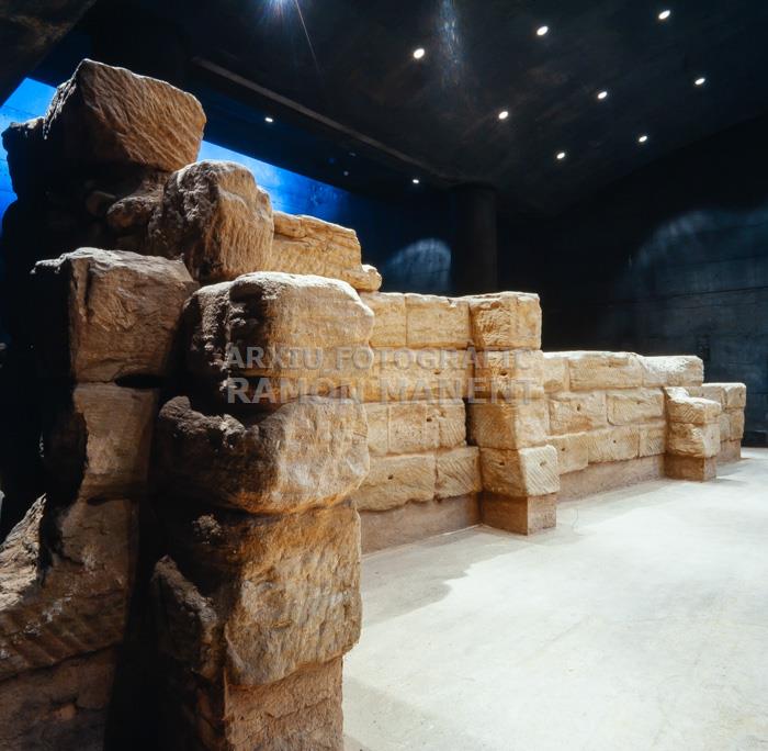 RESTES ROMANES LLEIDA S II INTERIOR AUDITORI