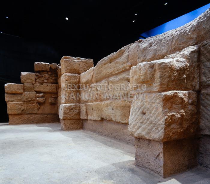 RESTES ROMANES LLEIDA S II INTERIOR AUDITORI