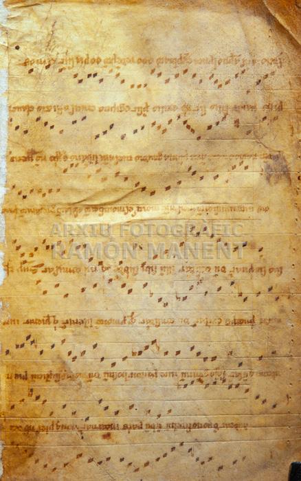 MANUSCRIT;GAUDEAT DEVOTIO FIDELIUM
ARXIU CATEDRAL TORTOSA