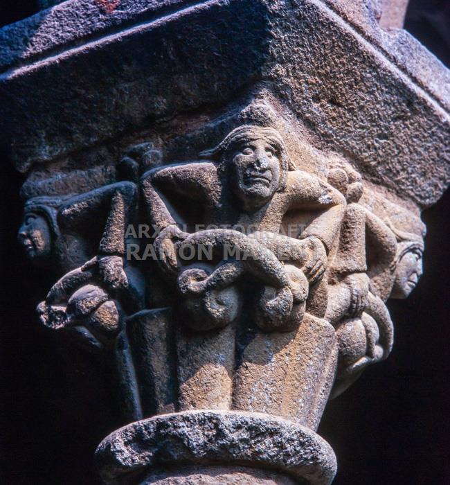 CATEDRAL SEU D`URGELL S XI XII CLAUSTRE CAPITELLS