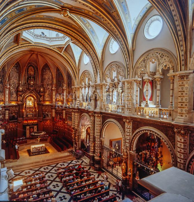 MONESTIR MONTSERRAT ESGLESIA