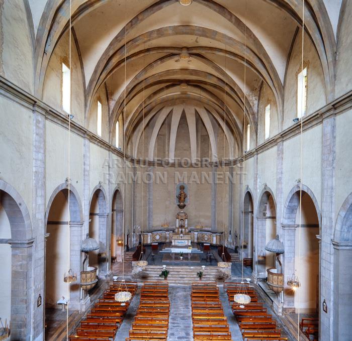 INTERIOR ESGLESIA D´ALCOVER